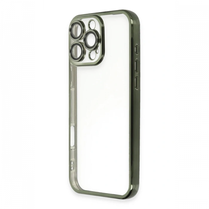 Newface iPhone 16 Pro Kılıf Razer Lensli Silikon