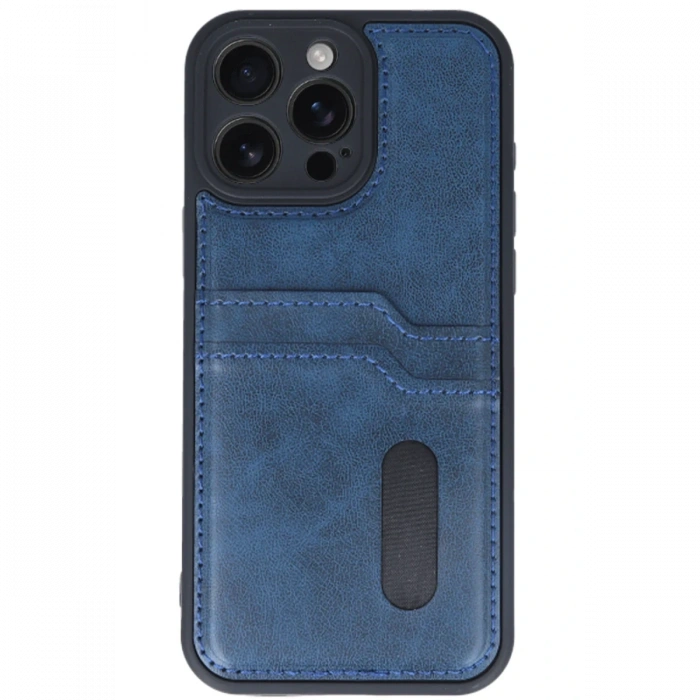 iPhone 16 Pro Kılıf Sara Kartvizitli Deri Kılıf