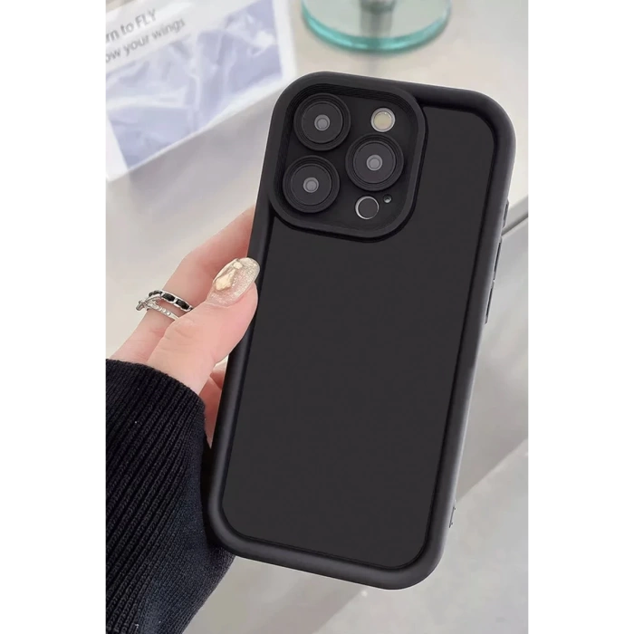 Newface iPhone 16 Pro Kılıf Viera Silikon - Siyah