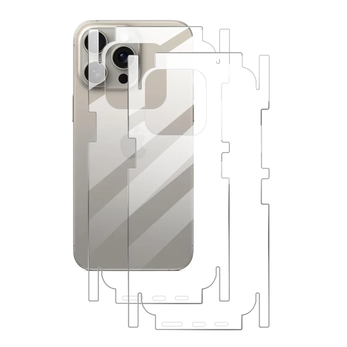 Newface iPhone 16 Pro Max 360 Full Body Arka Koruyucu