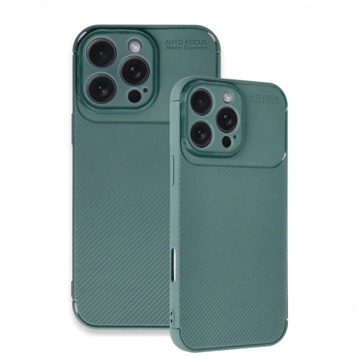 iPhone 16 Pro Max Kılıf Auto Focus Karbon Kapak