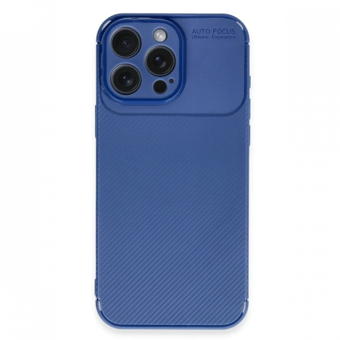 iPhone 16 Pro Max Kılıf Auto Focus Karbon Kapak