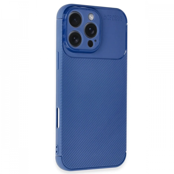 iPhone 16 Pro Max Kılıf Auto Focus Karbon Kapak