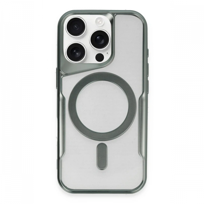 iPhone 16 Pro Max Kılıf Boyi Magsafe Silikon Kapak