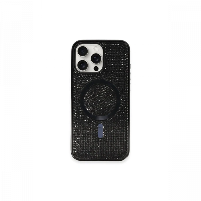 Newface iPhone 16 Pro Max Kılıf Diamond Magsafe Kapak