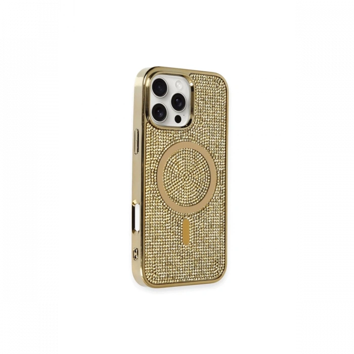 Newface iPhone 16 Pro Max Kılıf Diamond Magsafe Kapak