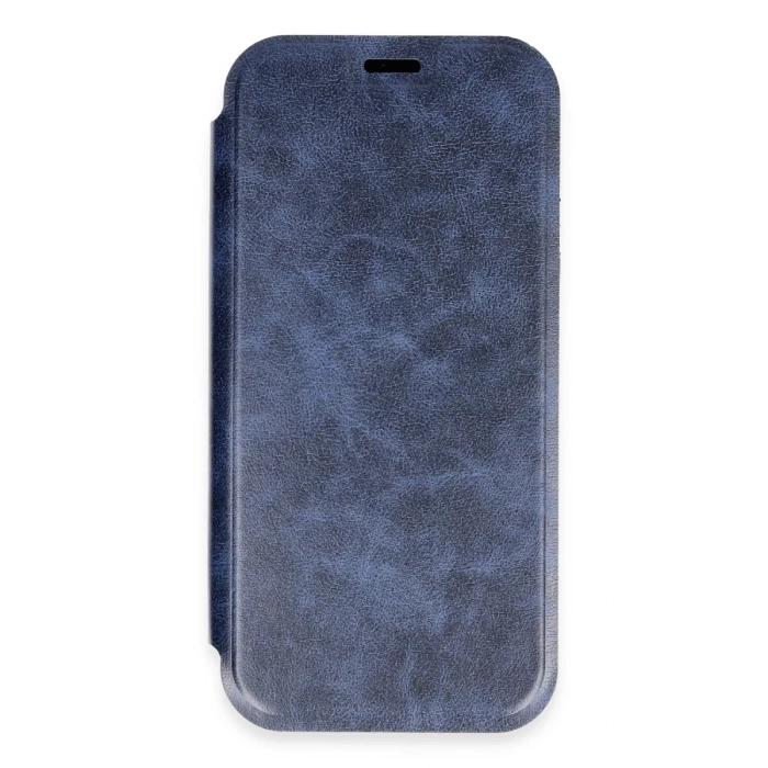 Newface iPhone 16 Pro Max Kılıf Flip Cover - Lacivert