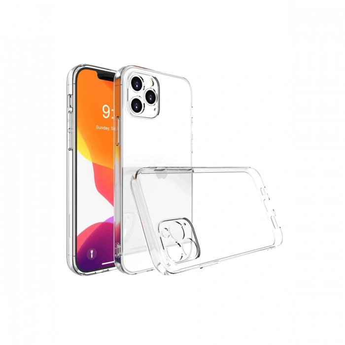 iPhone 16 Pro Max Kılıf Lüx Şeffaf Silikon