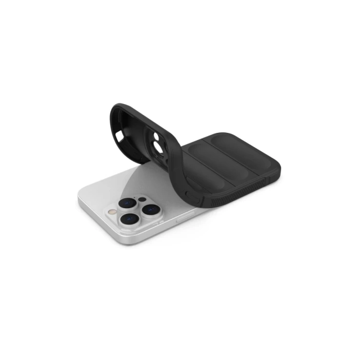 Newface iPhone 16 Pro Max Kılıf Optimum Silikon - Siyah