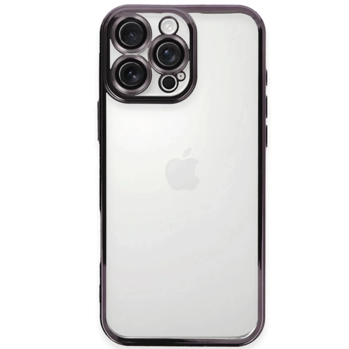 Newface iPhone 16 Pro Max Kılıf Razer Lensli Silikon