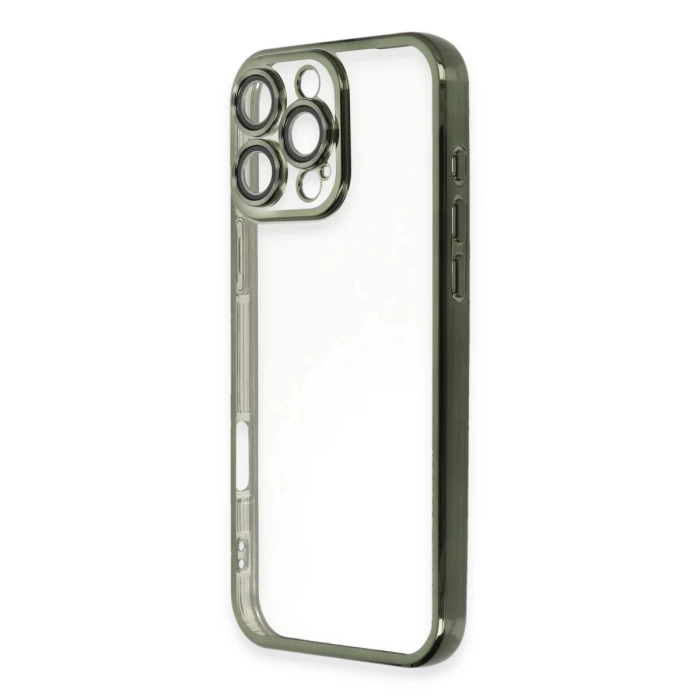 Newface iPhone 16 Pro Max Kılıf Razer Lensli Silikon