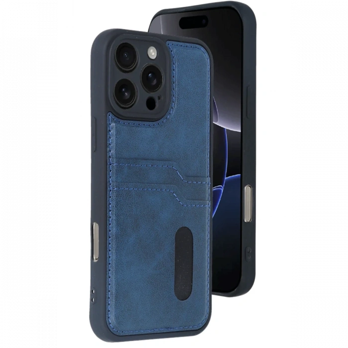 iPhone 16 Pro Max Kılıf Sara Kartvizitli Deri Kılıf