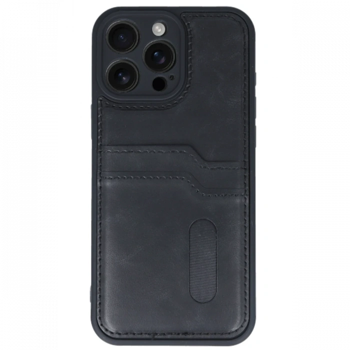 iPhone 16 Pro Max Kılıf Sara Kartvizitli Deri Kılıf