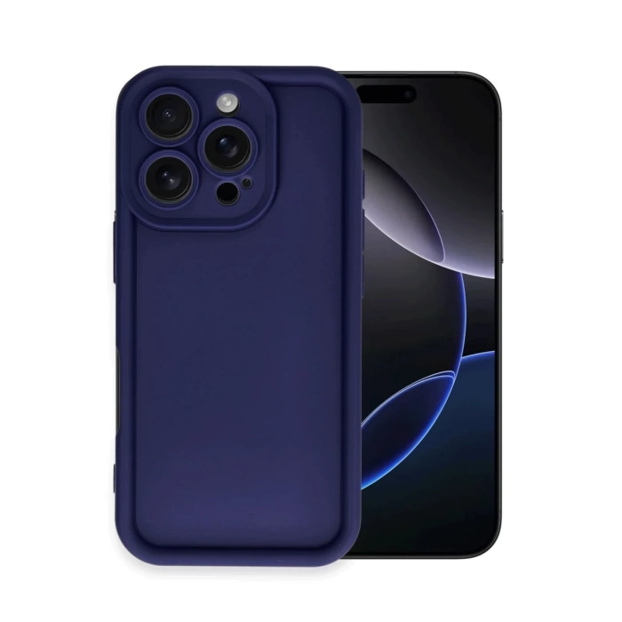 Newface iPhone 16 Pro Max Kılıf Viera Silikon - Lacivert