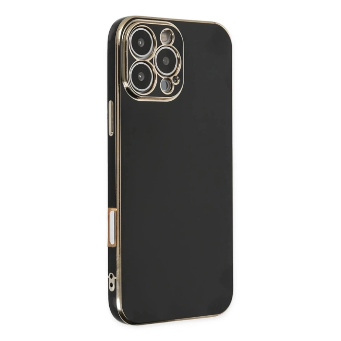 Newface iPhone 16 Pro Max Kılıf Volet Silikon - Siyah