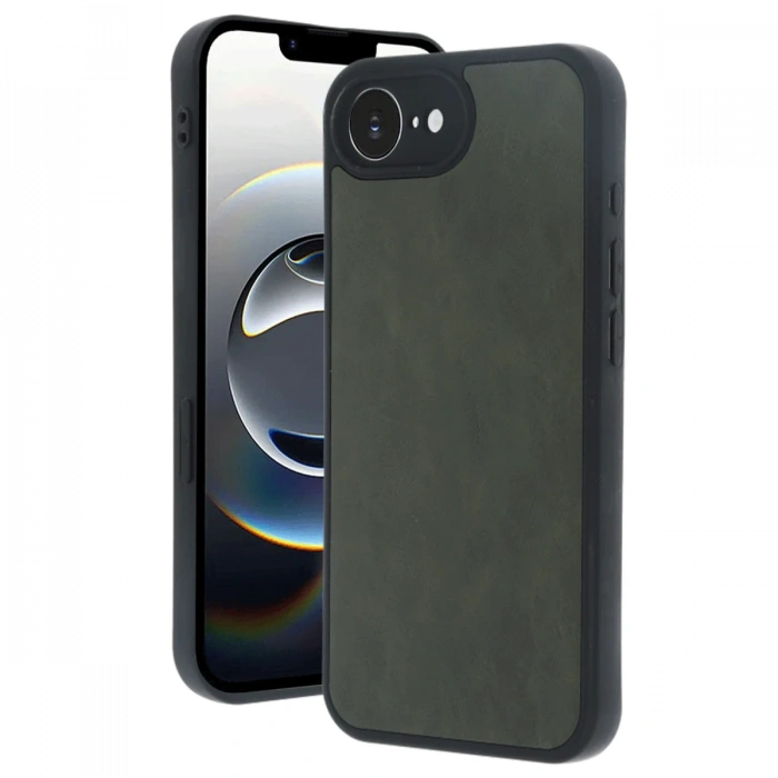 Newface iPhone 16E Kılıf Aras Deri Kapak