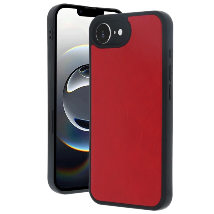 Newface iPhone 16E Kılıf Aras Deri Kapak
