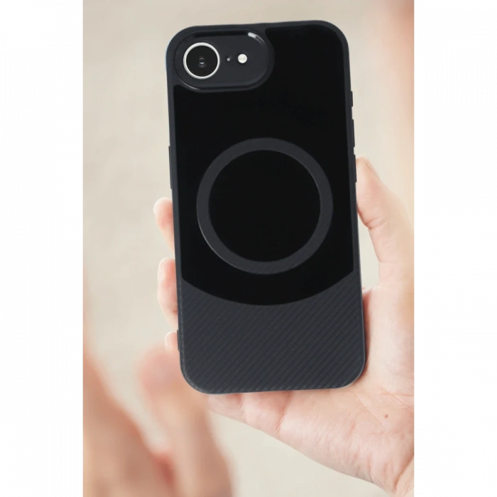 Newface iPhone 16E Kılıf Maya Karbon Kapak