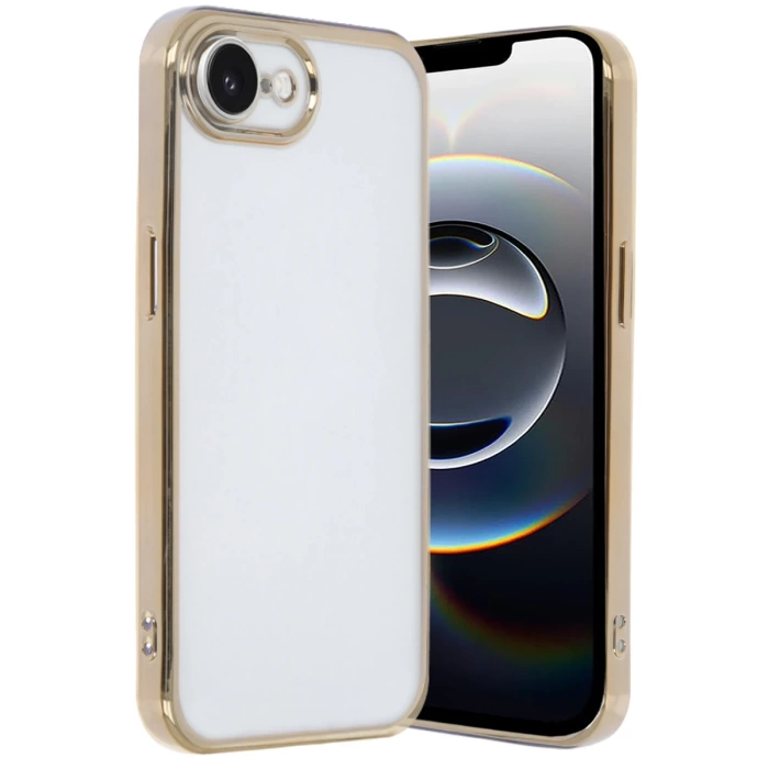 Newface iPhone 16E Kılıf Razer Lensli Silikon