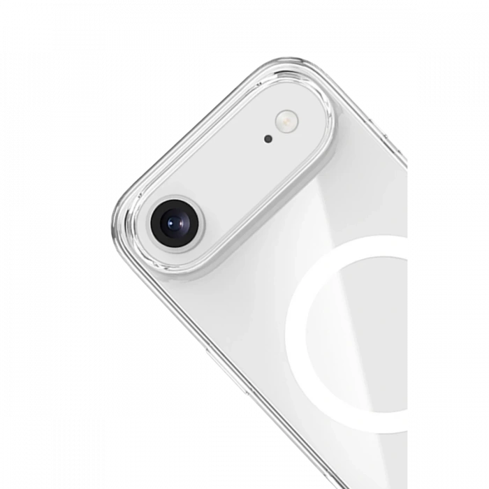 iPhone 17 Air Kılıf Pc Real Magsafe Kapak - Şeffaf