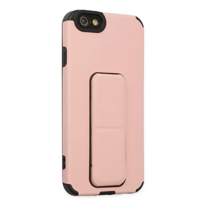 Newface iPhone 6 Kılıf Mega Standlı Silikon