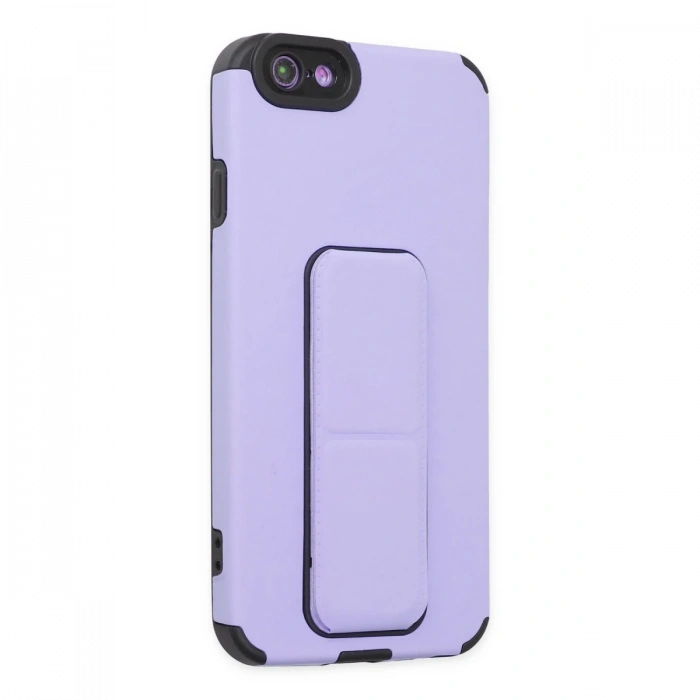 Newface iPhone 6 Kılıf Mega Standlı Silikon