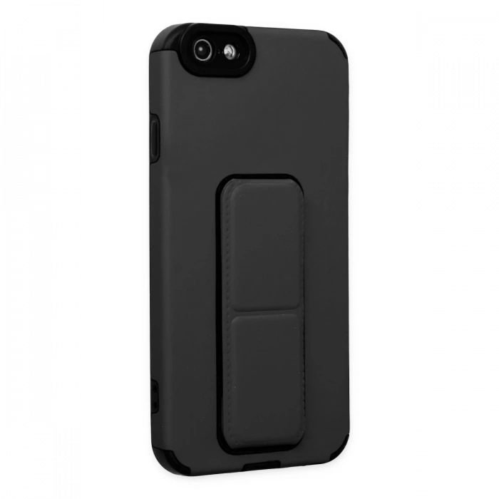 Newface iPhone 6 Kılıf Mega Standlı Silikon