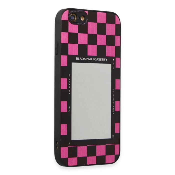 Newface iPhone 6 Kılıf Mirror Desenli Kapak