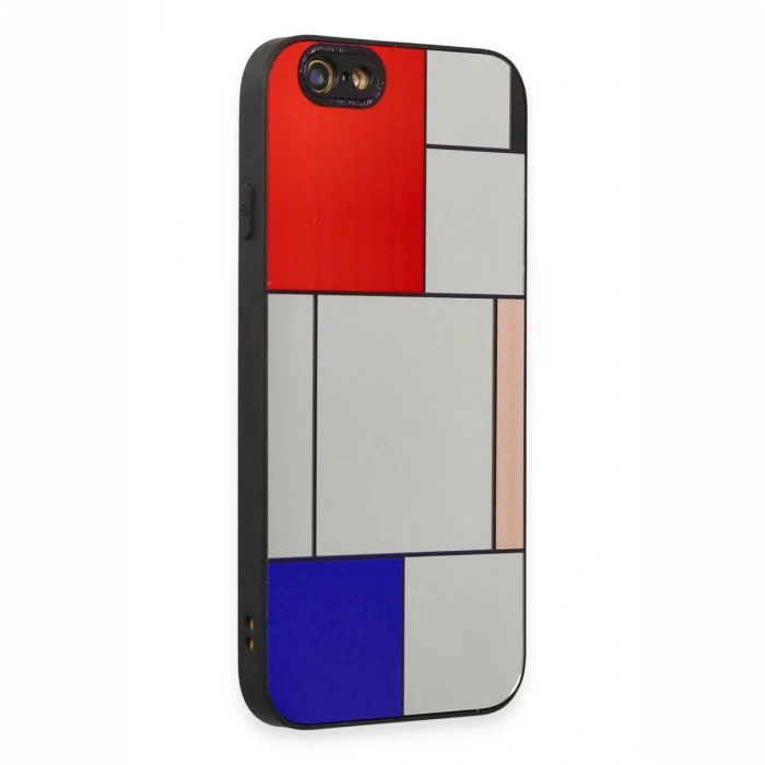 Newface iPhone 6 Kılıf Mirror Desenli Kapak