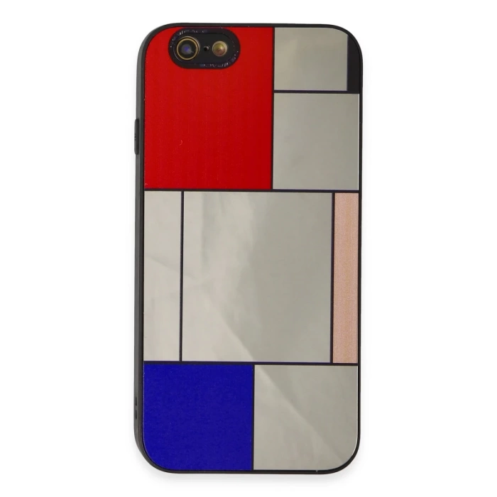 Newface iPhone 6 Kılıf Mirror Desenli Kapak