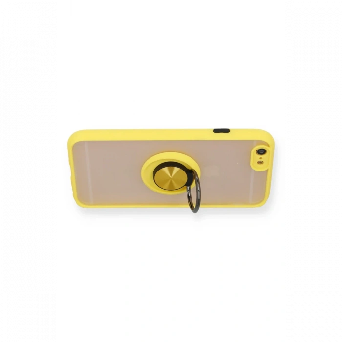Newface iPhone 6 Kılıf Montreal Yüzüklü Silikon Kapak