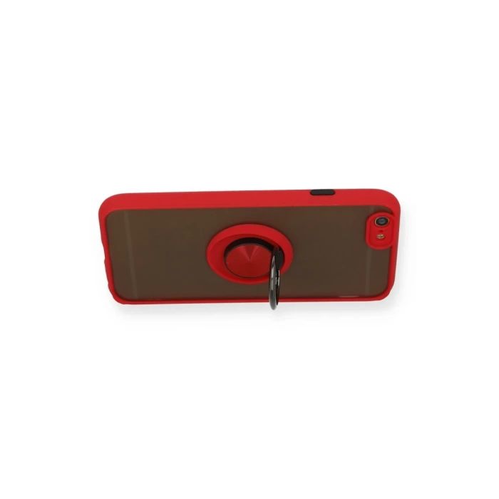 Newface iPhone 6 Kılıf Montreal Yüzüklü Silikon Kapak