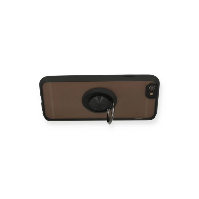 Newface iPhone 6 Kılıf Montreal Yüzüklü Silikon Kapak