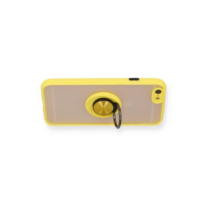 Newface iPhone 6 Kılıf Montreal Yüzüklü Silikon Kapak