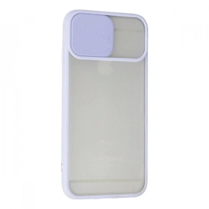 Newface iPhone 6 Kılıf Palm Buzlu Kamera Sürgülü Silikon