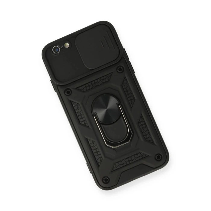 Newface iPhone 6 Kılıf Pars Lens Yüzüklü Silikon