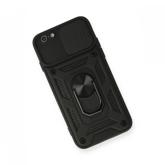 Newface iPhone 6 Kılıf Pars Lens Yüzüklü Silikon