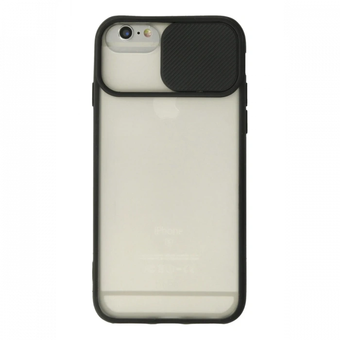 Newface iPhone 6 Plus Kılıf Palm Buzlu Kamera Sürgülü Silikon