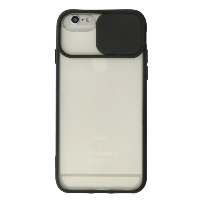 Newface iPhone 6 Plus Kılıf Palm Buzlu Kamera Sürgülü Silikon