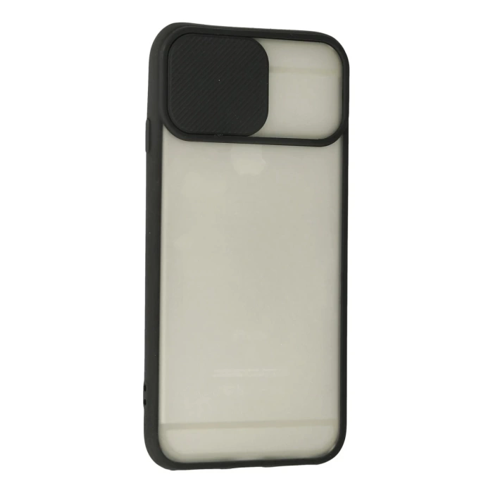 Newface iPhone 6 Plus Kılıf Palm Buzlu Kamera Sürgülü Silikon