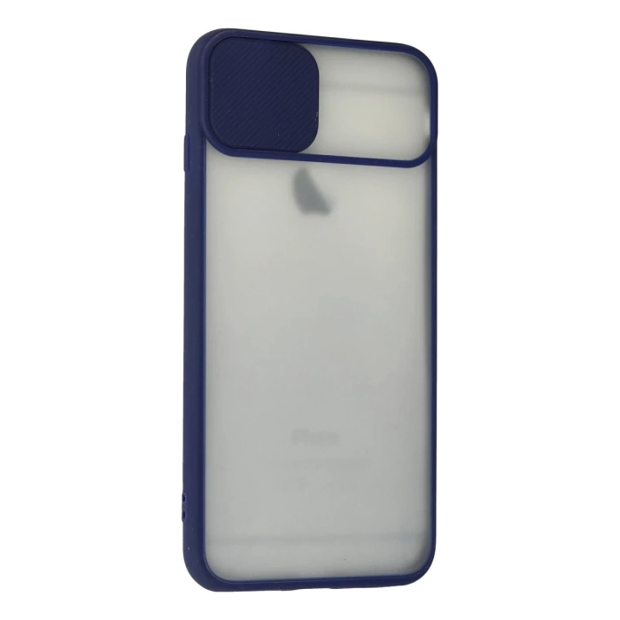 Newface iPhone 6 Plus Kılıf Palm Buzlu Kamera Sürgülü Silikon