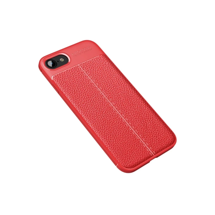 Newface iPhone 7 Kılıf Auto Focus Kapak - Kırmızı
