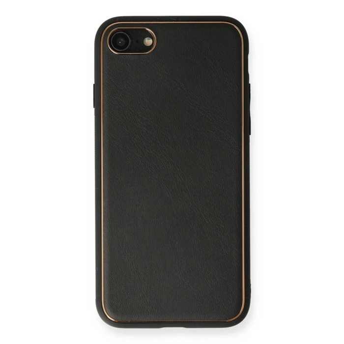 Newface iPhone 7 Kılıf Coco Deri Silikon Kapak