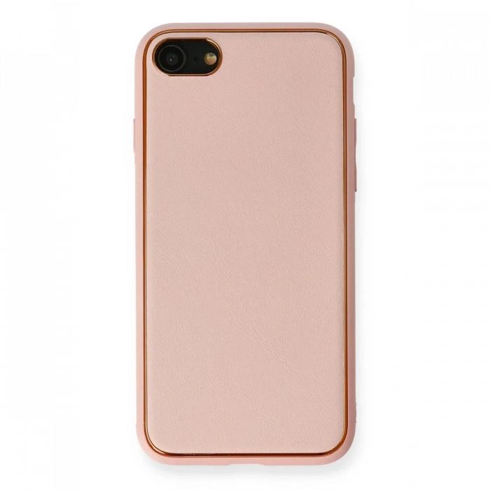 Newface iPhone 7 Kılıf Coco Deri Silikon Kapak
