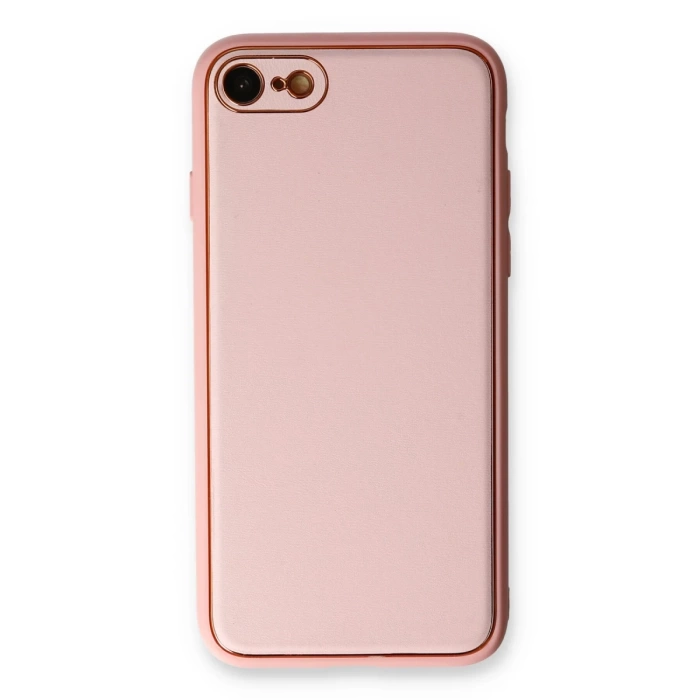 Newface iPhone 7 Kılıf Coco Deri Silikon Kapak