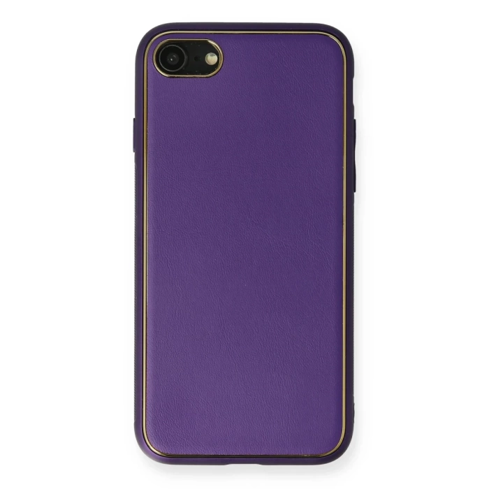 Newface iPhone 7 Kılıf Coco Deri Silikon Kapak