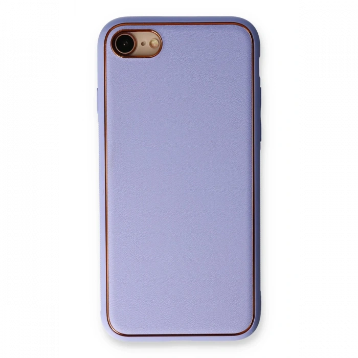 Newface iPhone 7 Kılıf Coco Deri Silikon Kapak