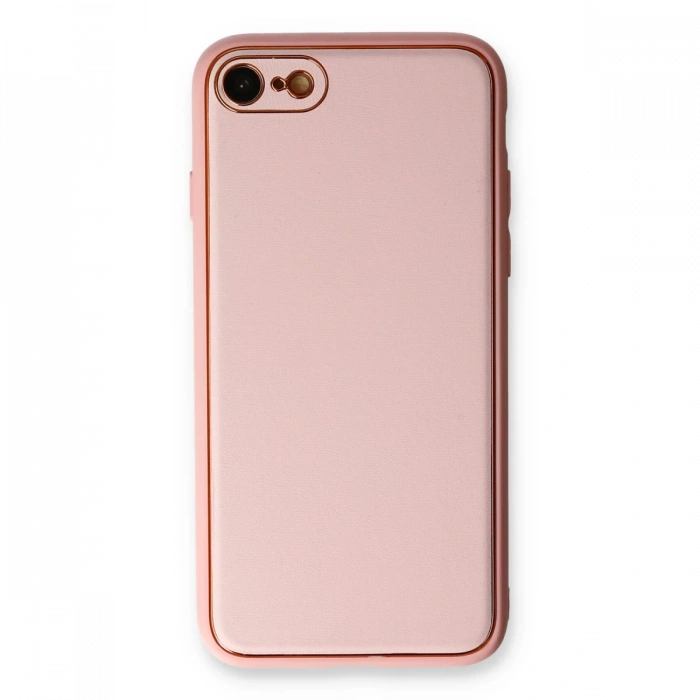 Newface iPhone 7 Kılıf Coco Deri Silikon Kapak