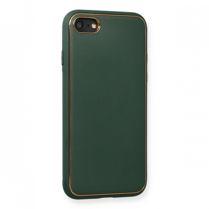 Newface iPhone 7 Kılıf Coco Deri Silikon Kapak