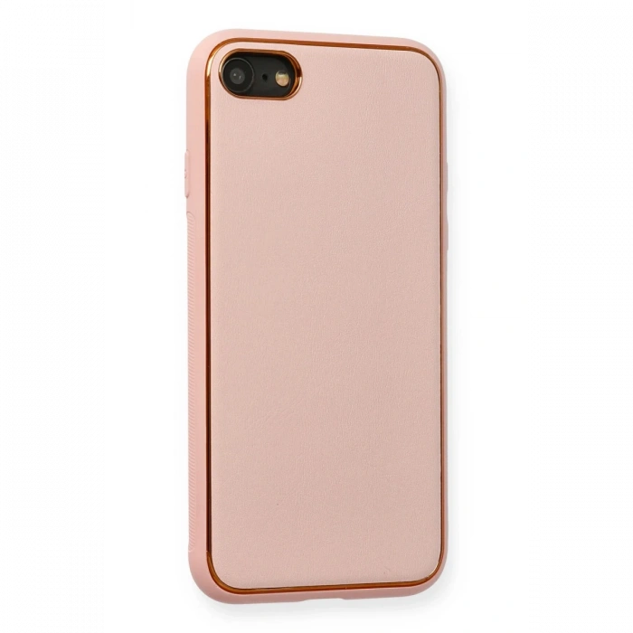 Newface iPhone 7 Kılıf Coco Deri Silikon Kapak
